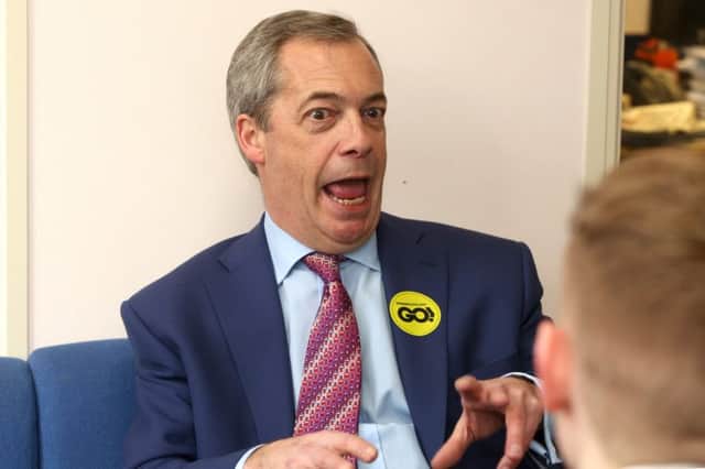Nigel Farage is set to visit Northampton on Monday at a location as yet to be confirmed.