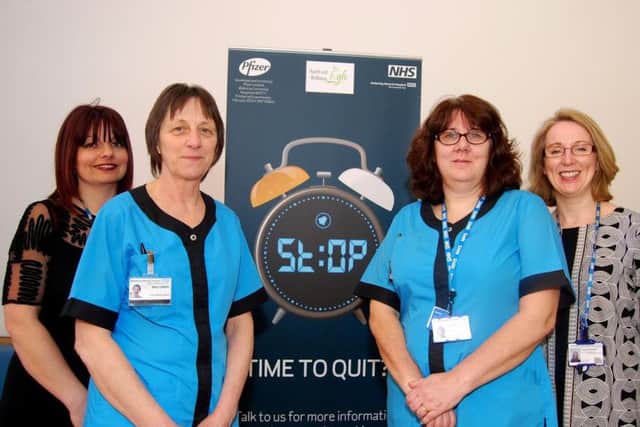 The Stop Smoking Service Team at Kettering General Hospital