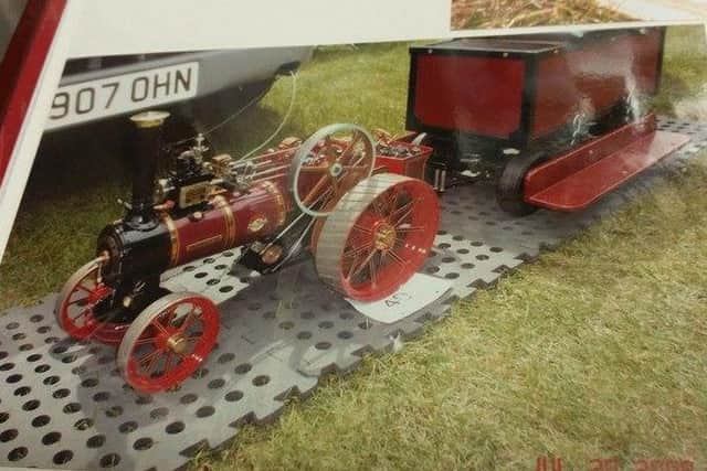 This rare hand-built model was stolen from Churchill Way, Burton Latimer