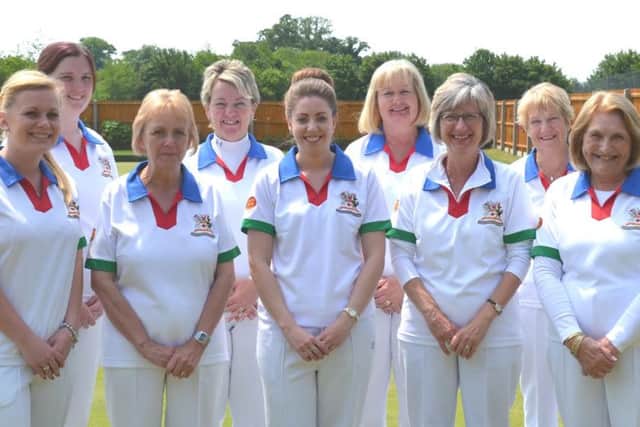 Northants Ladies' Walker Cup team