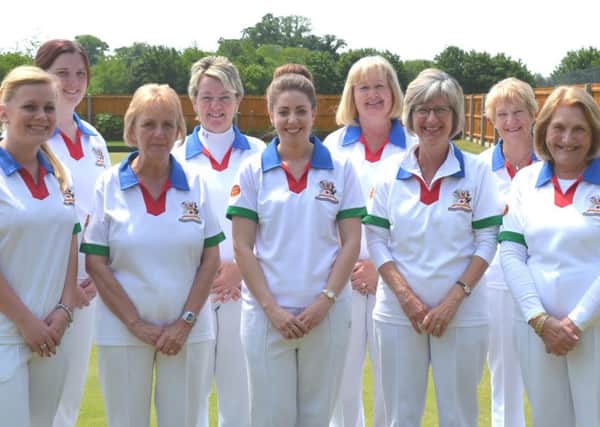 Northants Ladies' Walker Cup team