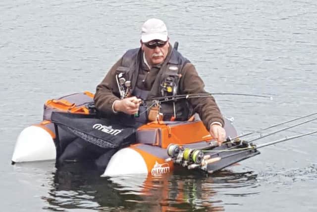 HOW times change. Float-tubing for trout in its latest incarnation (at Ringstead)  almost as much kit as carpers