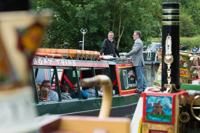 Last year's Stoke Bruerne canal festival