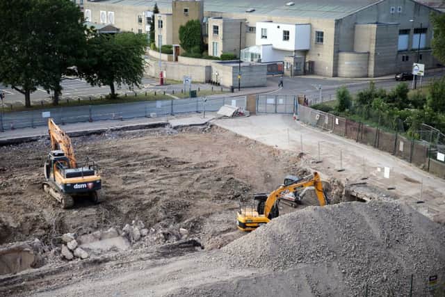 A shot of the former Greyfriars Bus Station site taken from the Grosvenor Centre car park in 2015. The site is now clear, but what could it look like in years to come?