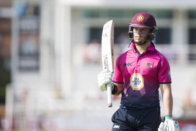 Ben Duckett hit a fine 98 for Northants (picture: Kirsty Edmonds)