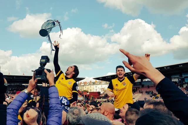 Nicholas Coe from Northampton took this image, which he said: "represents the success of a team bolstered and supported by the Northamptonshire community."