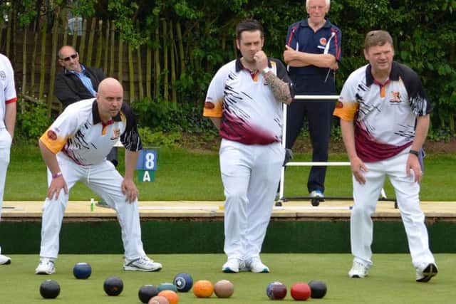 Action from Northants men's Middleton Cup defeat to Leicestershire