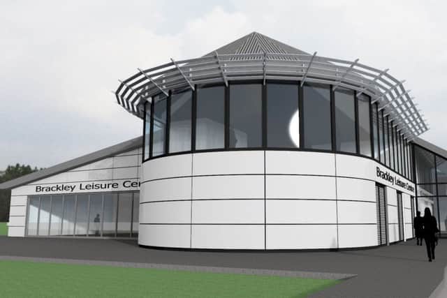 An artist impression of the planned leisure centre upgrades
