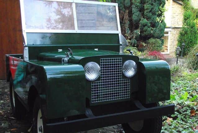 The model Land Rover was stolen during a burglary in Wollaston