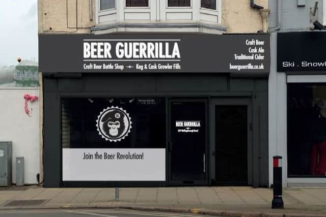 Matt Boot is hoping to open Beer Guerilla in a former charity shop in Wellingborough Road.