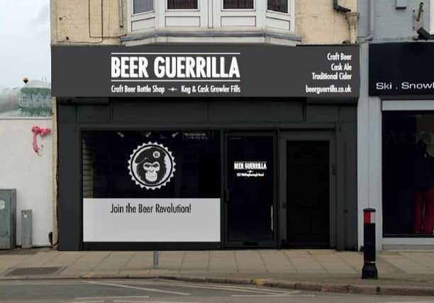 Matt Boot is hoping to open Beer Guerilla in a former charity shop in Wellingborough Road.