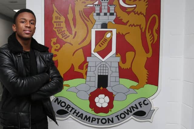 LOOKING FORWARD TO LIFE AT SIXFIELDS - new signing Raheem Hanley (Picture: Pete Norton)