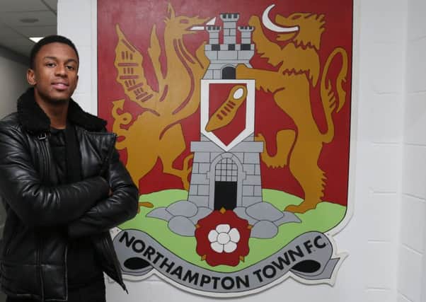 LOOKING FORWARD TO LIFE AT SIXFIELDS - new signing Raheem Hanley (Picture: Pete Norton)