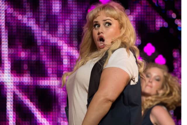 Rebel Wilson, one of the stars as Pitch Perfect