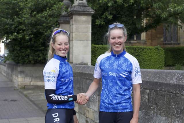 Alice and Hannah Barnes are encouraging people to take part in September's Cycle4Cynthia event.
