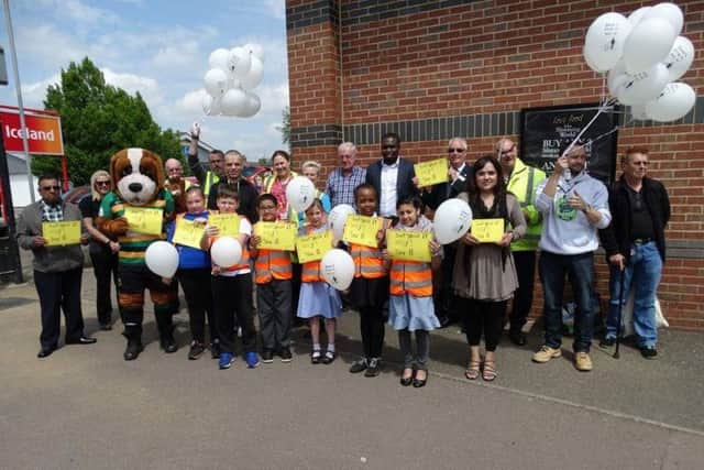 Young Ambassadors from St James Primary School launched their own Dont Drop it, bin it campaign earlier this month. The move was part of a wider scheme to see St James designated a 'litter free' zone. rmrDT-FnhpzhqjSD4XtF