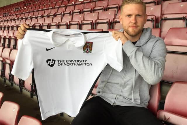 Cobblers goalkeeper David Cornell