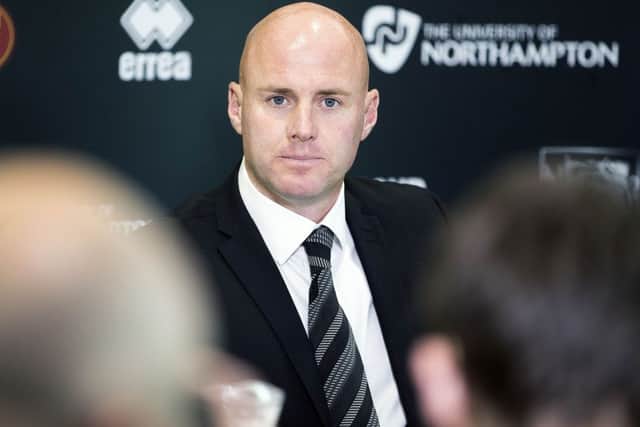 Cobblers boss Rob Page