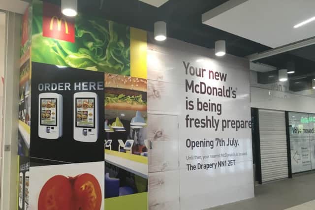 McDonald's is currently closed in the Grosvenor Centre