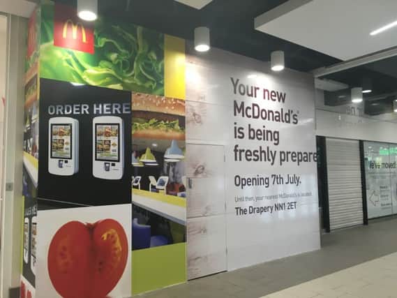 McDonald's is currently closed in the Grosvenor Centre
