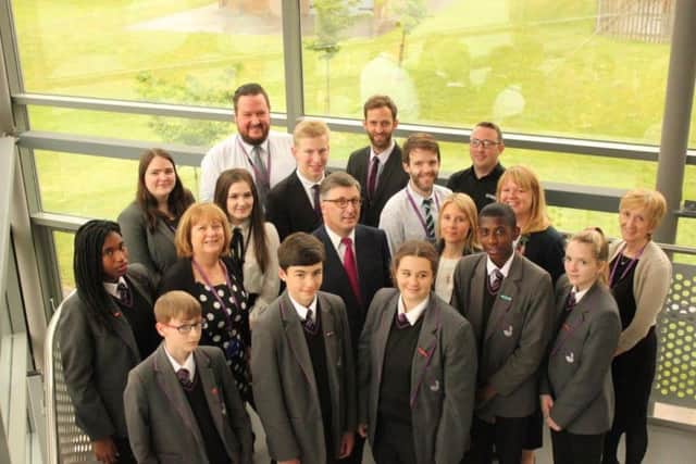 Principal Claire Morrell said staff and students at Abbeyfield School were all delighted to be judged 'good' by Ofsted