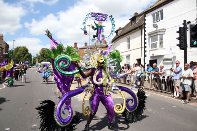 Last year's carnival parade in Wellingborough