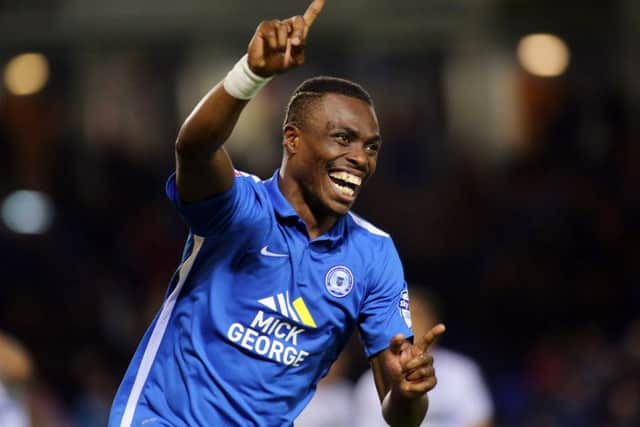 COMING TO SIXFIELDS - the Cobblers are believed to be close to signing former Peterborough United central defender Gaby Zakuani