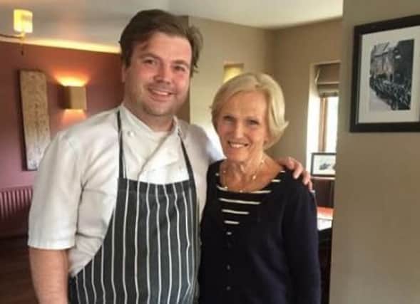 Stephen Tuck with Mary Berry