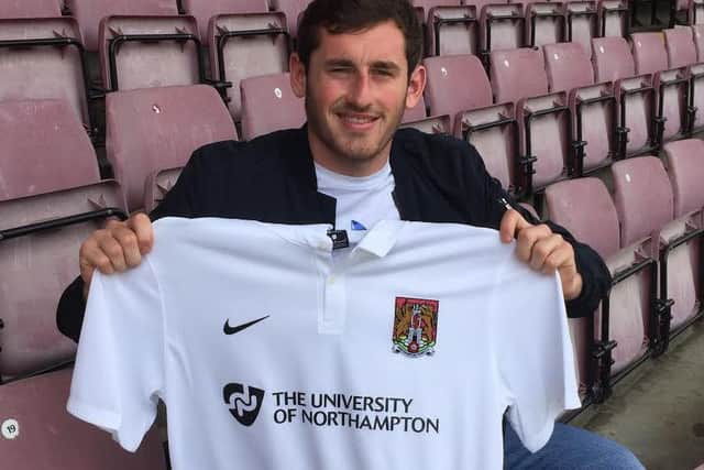 New Cobblers signing Jak McCourt