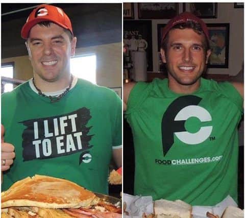 Randy Santel and Magic Mitch will take on a food eating challenge at Mu Mu restaurant in Northampton next week NgIMPg5HjH9lM2lJ1Y6N