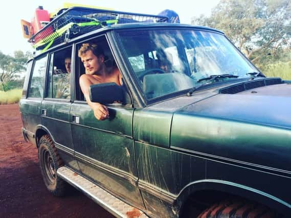 Jamie Billson and crew are taking their 1989 Land Rover Defender quite literally around the world... even though the second hand 4x4 it has already been around the world 7.5 times. aRRtUtiUmjgXglyG2aYK