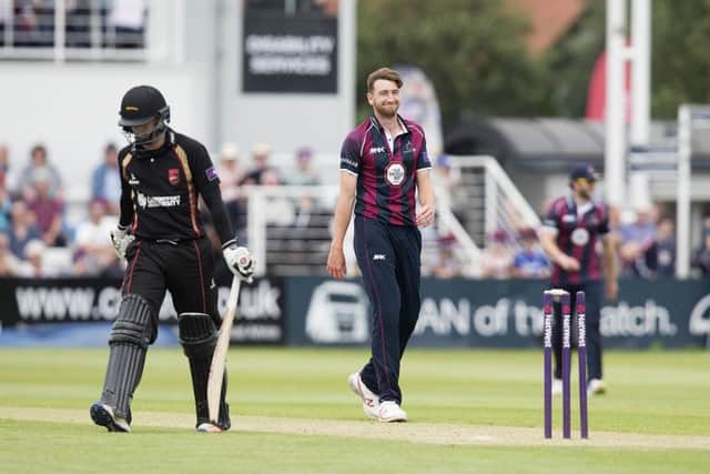 Richard Gleeson claimed three wickets (pictures: Kirsty Edmonds)