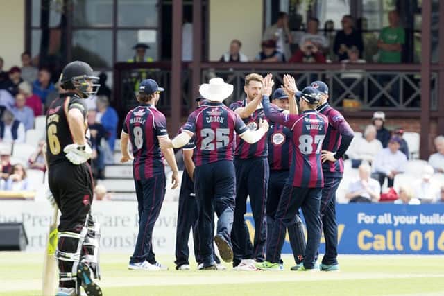 The Steelbacks cruised past Leicestershire Foxes at the County Ground (picture: Kirsty Edmonds)