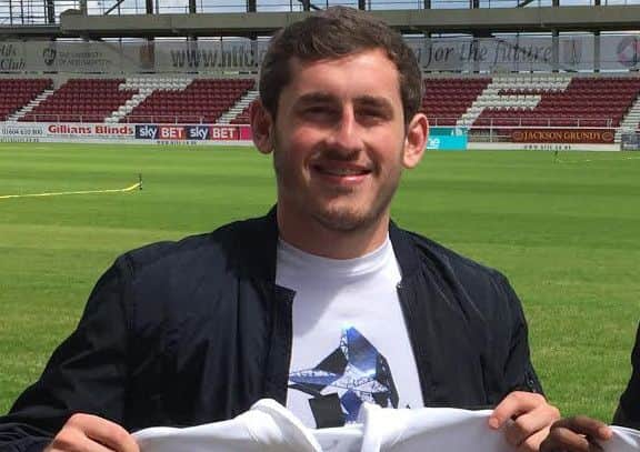 New Cobblers signing Jak McCourt