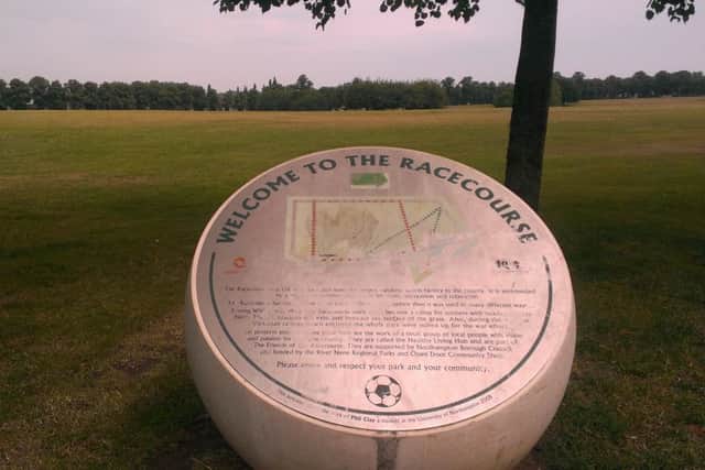The Racecourse park in Northampton.