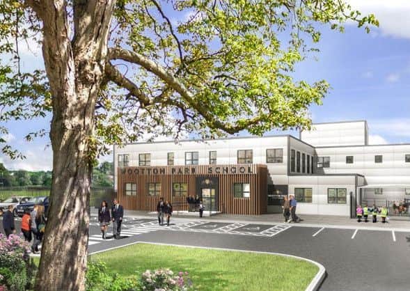 An artist's impression of the new Wootton Park School Image © Architecture Initiative 2016
