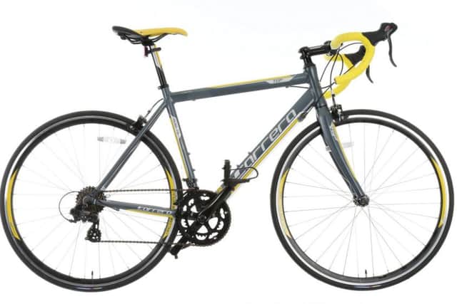 The Carrera TDF road bike stolen from Corby