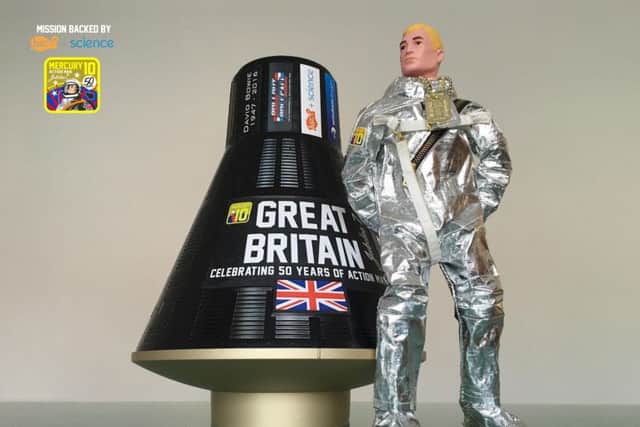 Major Tom - an Action Man sent to the stratosphere attached to a weather balloon - parachuted back to earth on Sunday evening. But he has not been seen since landing in Northamptonshire.