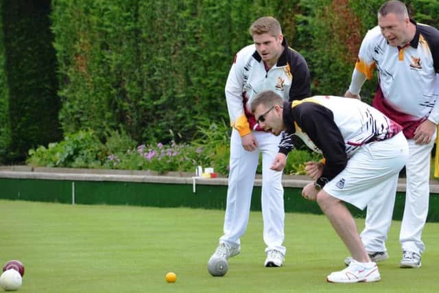 Action from Northants Men's Balcomb Trophy defeat
