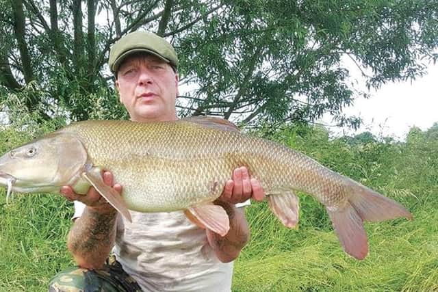 Gary Johnson with his 18lb Nene barbel