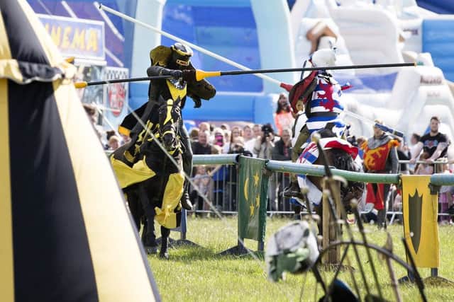 Northampton Town Festival, Northampton Racecourse.
Knights of Nottingham NNL-160307-102747009