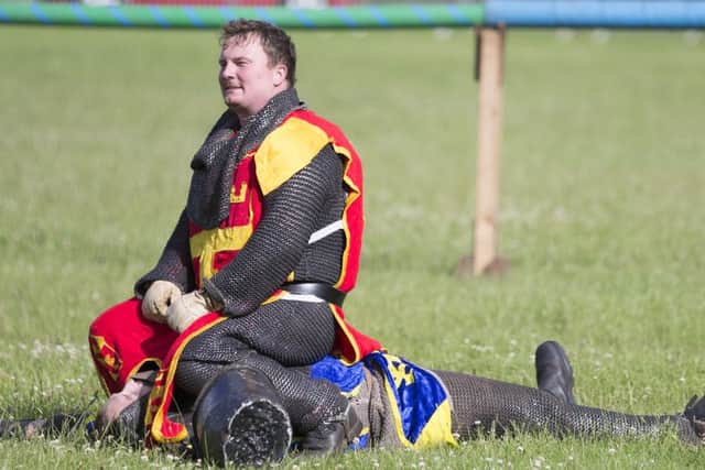 Northampton Town Festival, Northampton Racecourse.
Knights of Nottingham NNL-160307-102914009