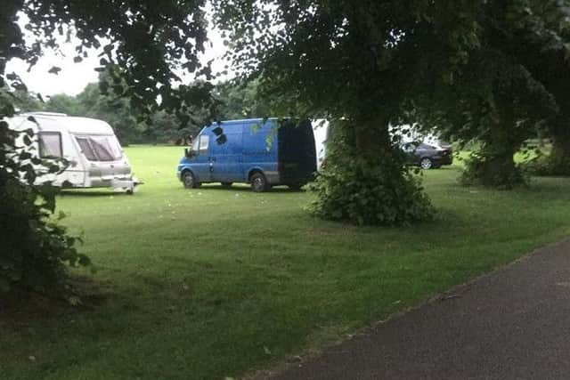 A small traveller encampment is currently situated at the Racecourse.