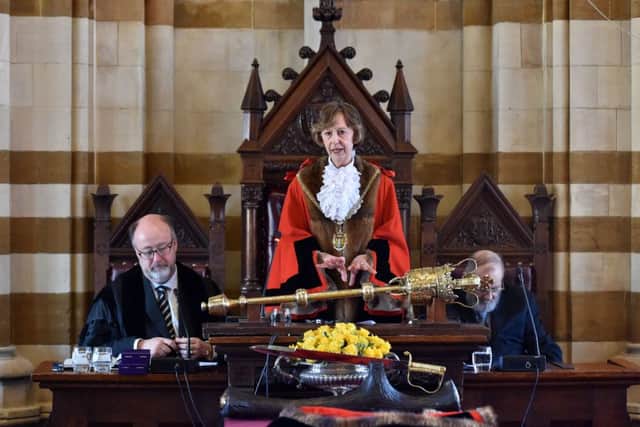 Councillor Penny Flavell is chair of the audit committee at Northampton Borough Council. She is pictured here last year during her swearing in as mayor.