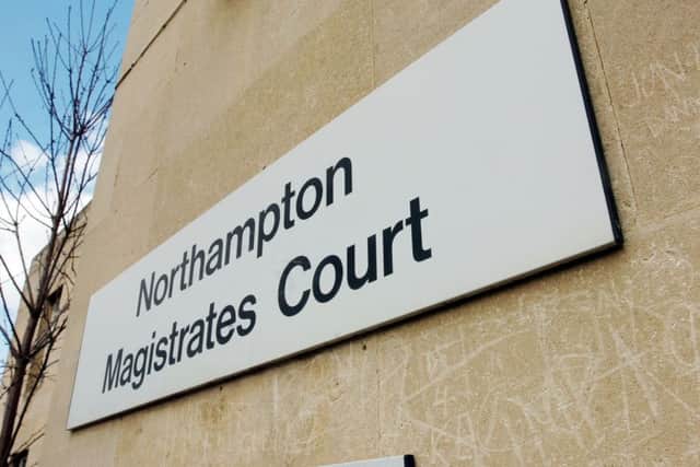 Northampton Magistrates Court sign
Ref 070314P-A058