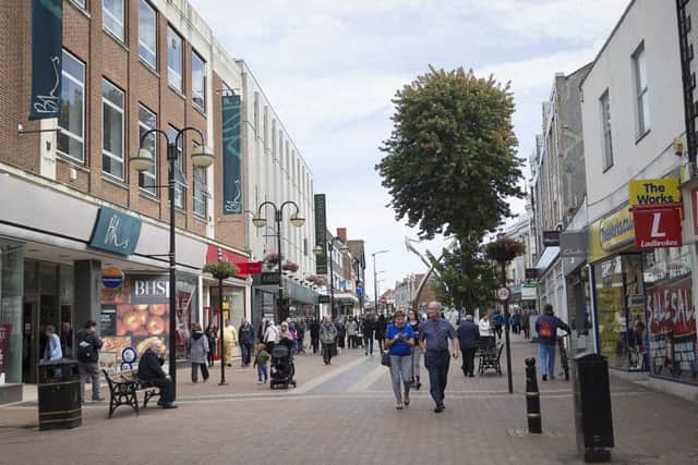 GV's of Northampton Town Centre.The Grosvenor Centre, Market Walk, Abington Street, Gold Street and Market Spuare. NNL-150923-133019009