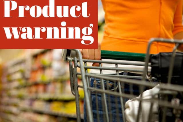 Product recall