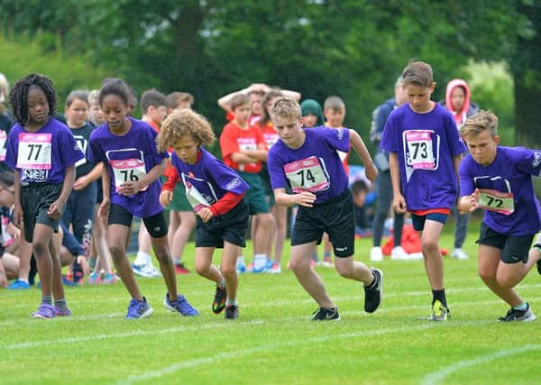 Athletes competed from across the county's schools