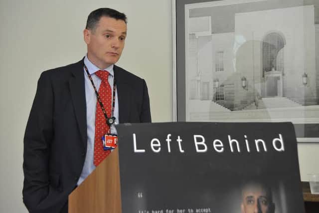 Superintendent Mark Pollock, head of counter-terrorism in the East Midlands, attended a conference at Wootton Hall in Northampton