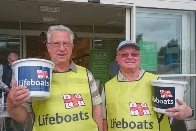 RNLI Northampton's volunteers collected donations at Waitrose's Kingsthorpe store